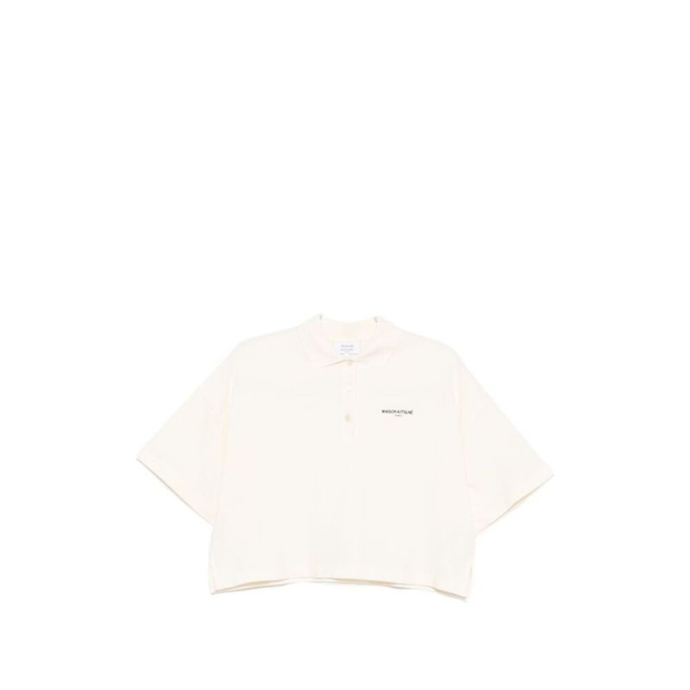 Maison Kitsuné Women's Oversized Cotton Polo Shirt